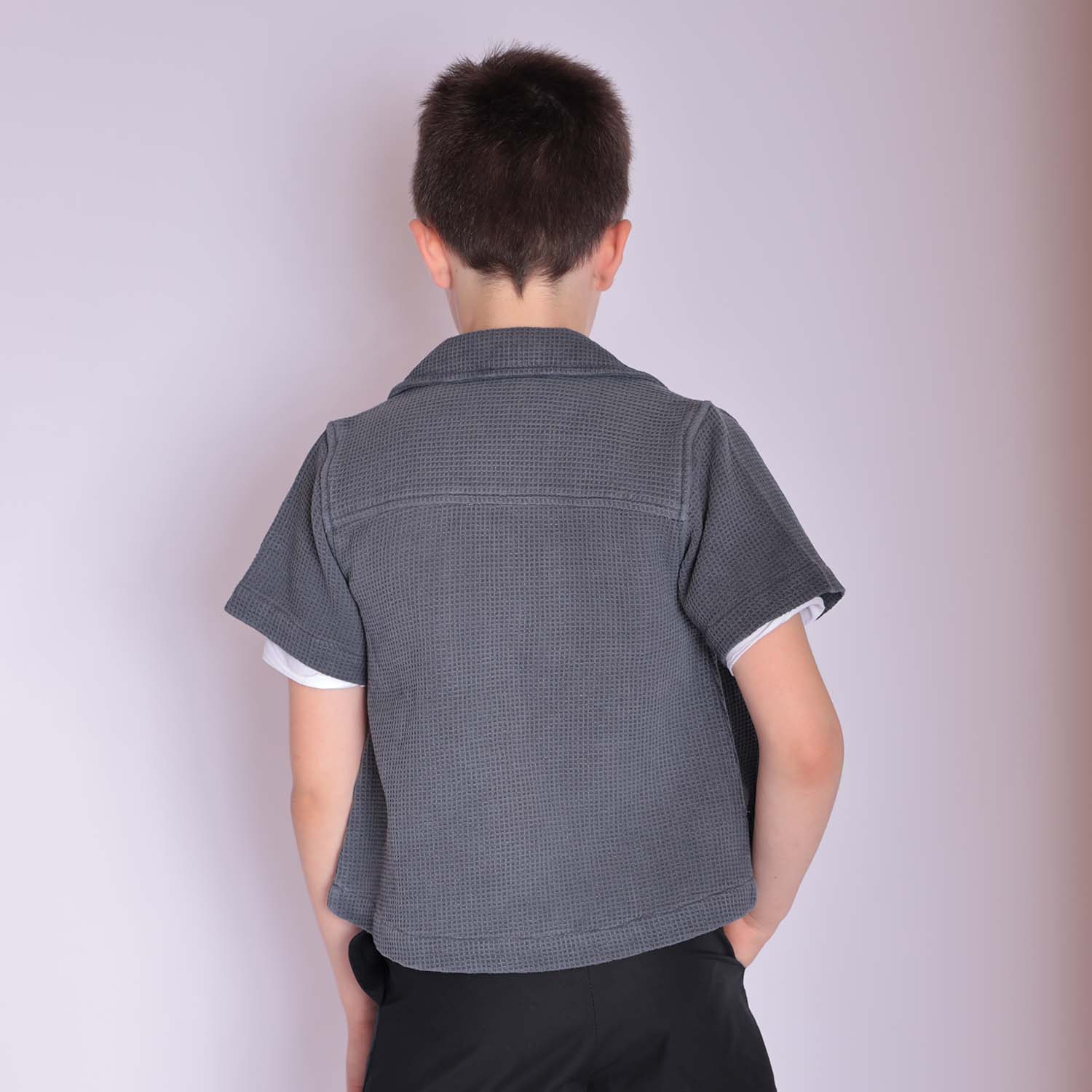The Button-Up Shirt — Grey
