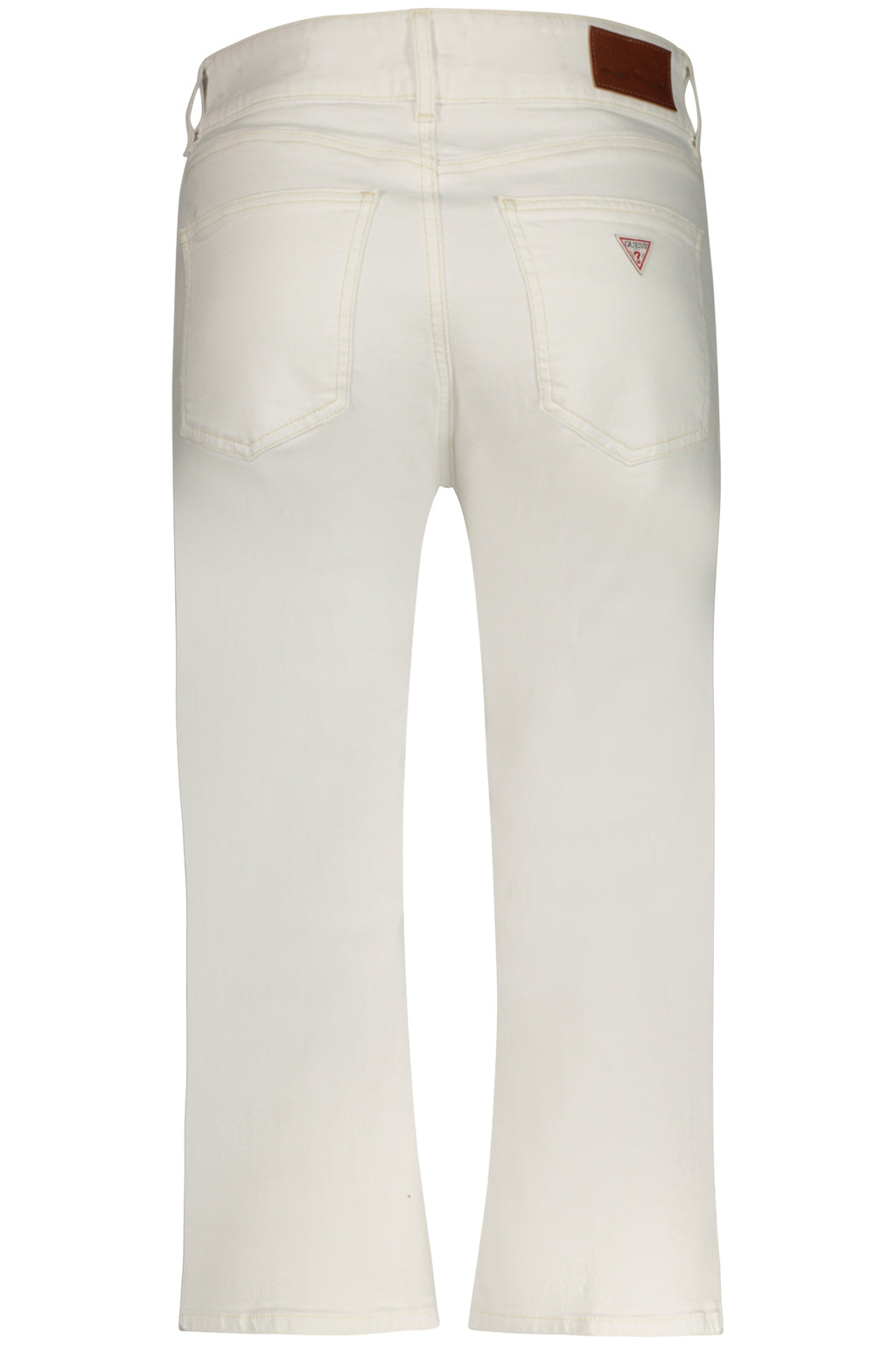 GUESS JEANS WOMEN'S WHITE JEANS CAPER
